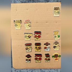 Vintage Superbowl pins